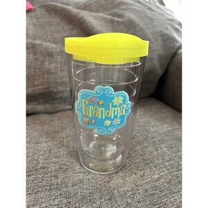 Tervis Tumbler Grandma Yellow Lid 16 Oz Spring Colors Gift Cup